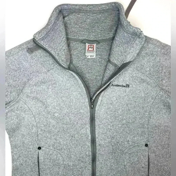 Avalanche Women’s Full Zip Mock Neck Sweater, Thermal Layering Jacket Size- XL - Picture 9 of 14